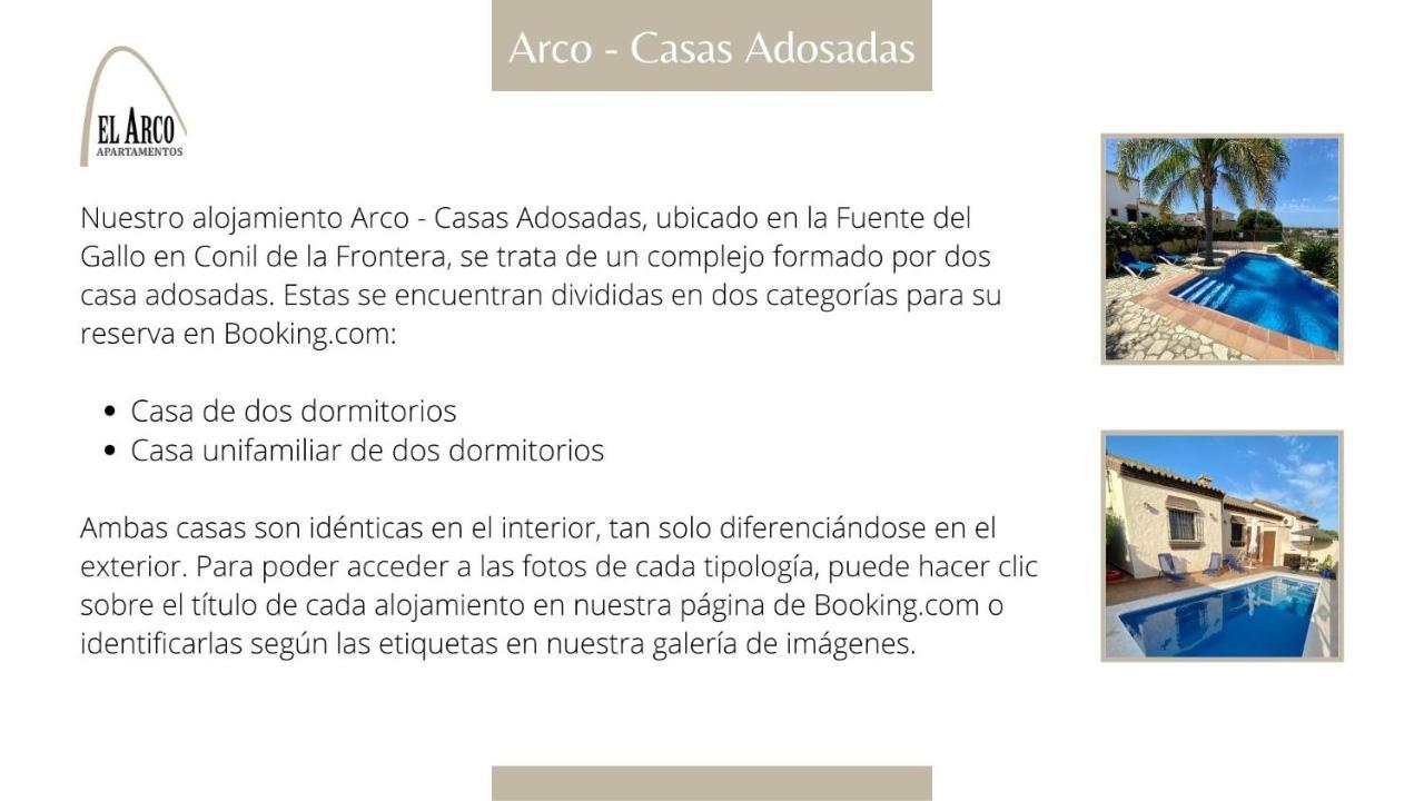 Arco Casas Adosadas Conil De La Frontera Zewnętrze zdjęcie